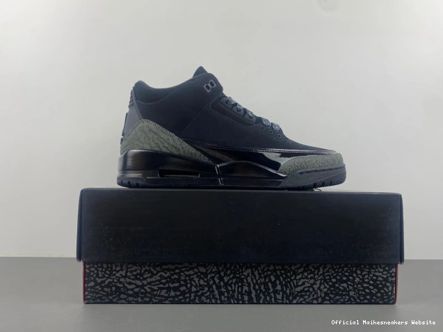 Official Maikesneakers Air Jordan Black 3 CK9246-168 Retro Cat 0810